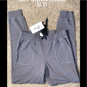 ZYIA Gray Unwind Joggers Sz XS NEW